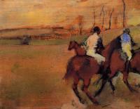 Degas, Edgar - Horses and Jockeys